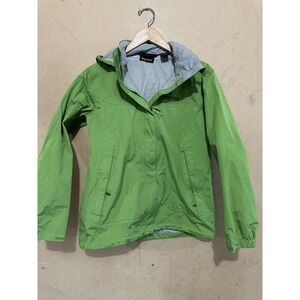 Marmot Precip CC 440‎ Green Rain Jacket Women's Outdoors Hiking Size Medium
